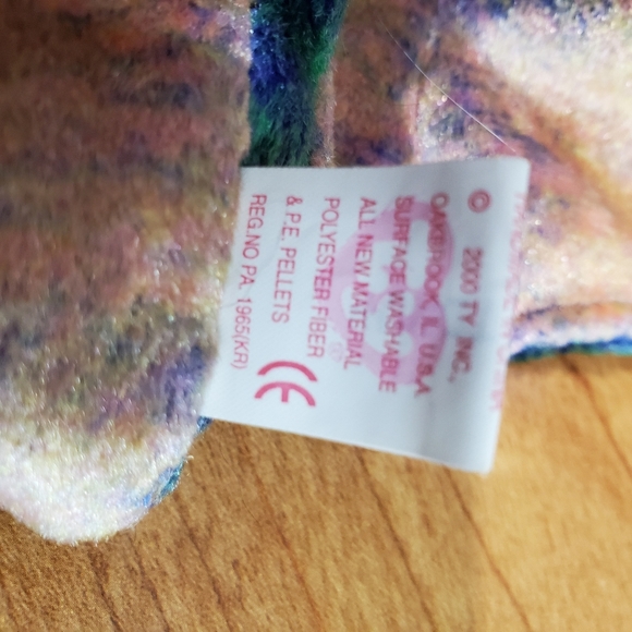 Ty Beanie Babies Collection SWOOP The Pterodactyl Plush Toy NWT Vintage Retired - Picture 11 of 11